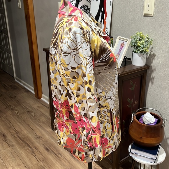 Chico’s Size 1 Small Blouse Jacket - Picture 3 of 7